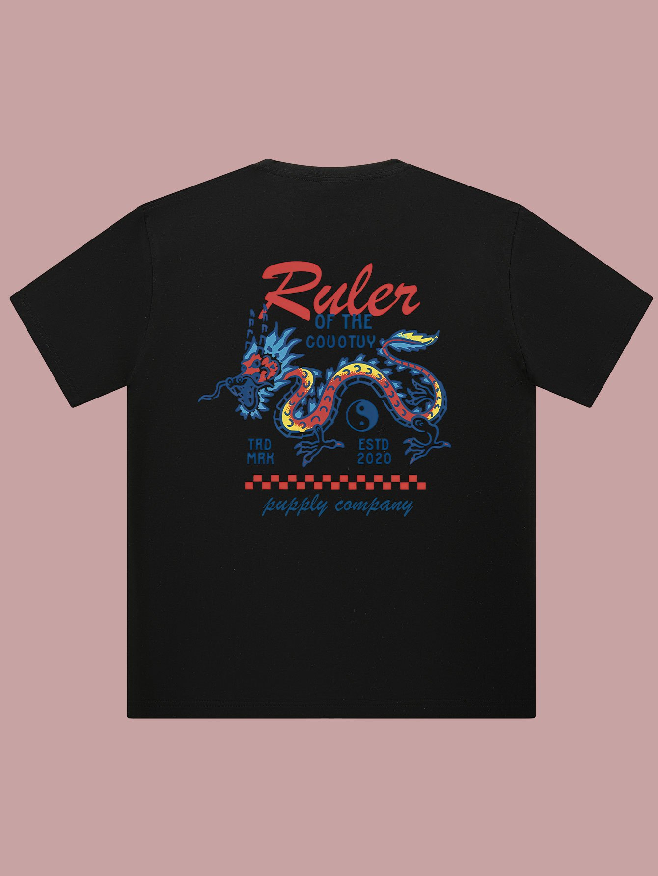 Tai Chi Dragon King Print Tren - огляд і ціна Streetwear Brand Tees